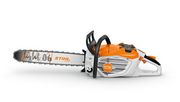 Die neue Profi-Akkusäge STIHL MSA 600 C-O ist die derzeit leistungsstärkste Akku-Motorsäge im STIHL Portfolio und ermöglicht große Schnitte mit Führungsschienen bis 90 cm. Bild: STIHL.