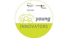 Das Messeprogramm „Young Innovators“ des Bundesministeriums für Wirtschaft und Energie richtet sich an rechtlich selbstständige Unternehmen mit Sitz und Geschäftsbetrieb in Deutschland. GRafik: BMWE.