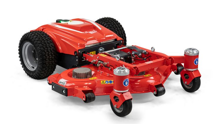 SABO präsentiert MOWiT PRO RC: Konfigurierbarer Großflächenmäher für die Zukunft der professionellen Grünpflege. Bild: © SABO-Maschinenfabrik GmbH.
