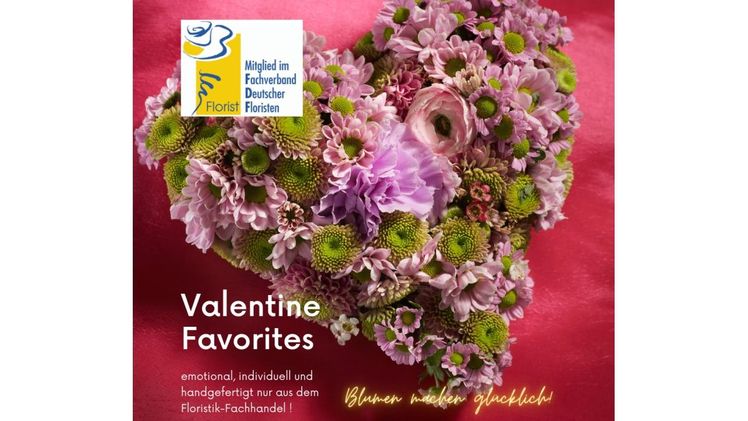 Am Valentinstag waren besonders Rosè- und Pink-farbige Bouquets gefragt. Bild: FDF.