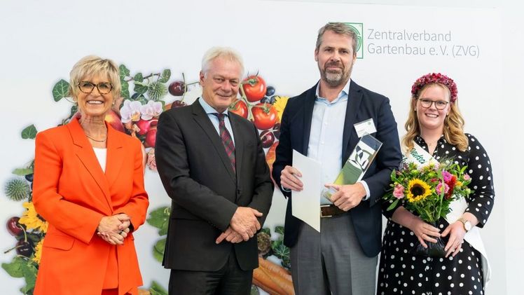 Selcta Klemm bekam den Innovationspreis Gartenbau des BMLEH 2025 ebenfalls in der Kategorie Pflanze. Foto: ZVG/Schwarz.