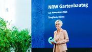 Präsidentin Eva Kähler-Theuerkauf betont die Bedeutung des Gartenbaus für NRW und die Landesgartenschau 2026. Bild: Gartenbau-NRW.
