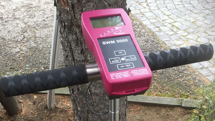 Das neue entwickelte Anzeigegerät mit integriertem Datenlogger und Bluetooth-Modul. Bild: STEP Systems.