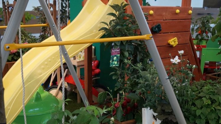 Kletterhaus, Rutsche und Co. - was zählt zur üblichen Gartennutzung? Bild: GABOT.