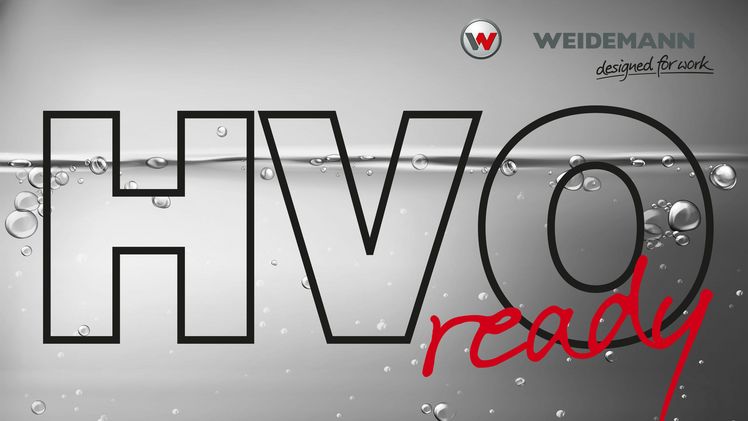 Weidemann ist mit Wirkung zum 01.01.2024 HVO ready. Bild: Weidemann.