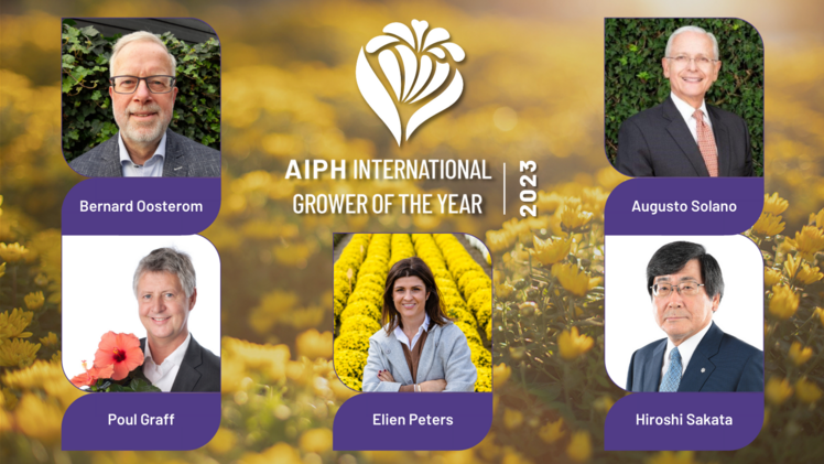 Die hochkarätige internationale Jury. Bild: AIPH. Die hochkarätige internationale Jury. Bild: AIPH.