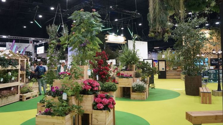 Der Coeur Végétal war ein echter Dreh- und Angelpunkt der Messe. Bild: GABOT. Der Coeur Végétal war ein echter Dreh- und Angelpunkt der Messe. Bild: GABOT.