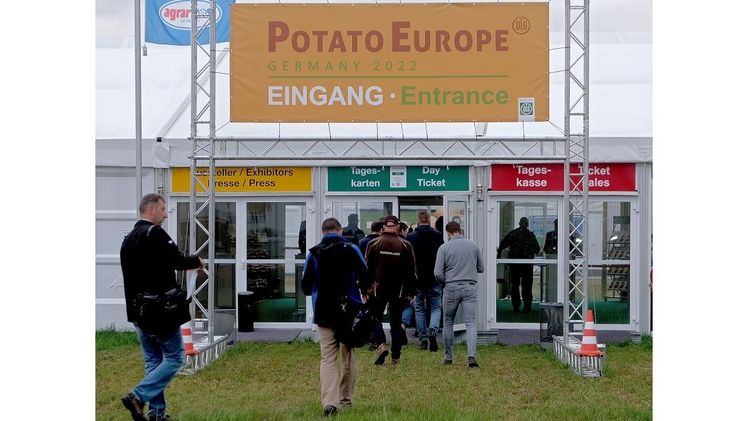 Die Internationale Fachmesse für den Kartoffelbau wurde heute eröffnet. Bild: DLG.