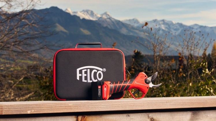Gute Aussichten für Gärtner: Die FELCO 2e. Bild: FELCO.
