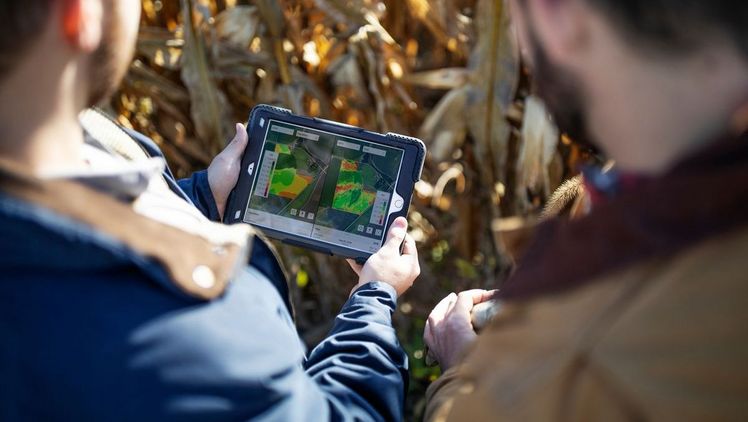Mit Project Carbonview können Landwirte ihre CO2-Bilanz für die gesamte Lieferkette erfassen, analysieren und besser bewerten. Bild: Bayer.