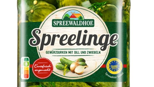 Die "Spreelinge" sind die bekanntestes Produkte im Gurkensortiment der Marke Spreewaldhof. Bild: Spreewaldhof.