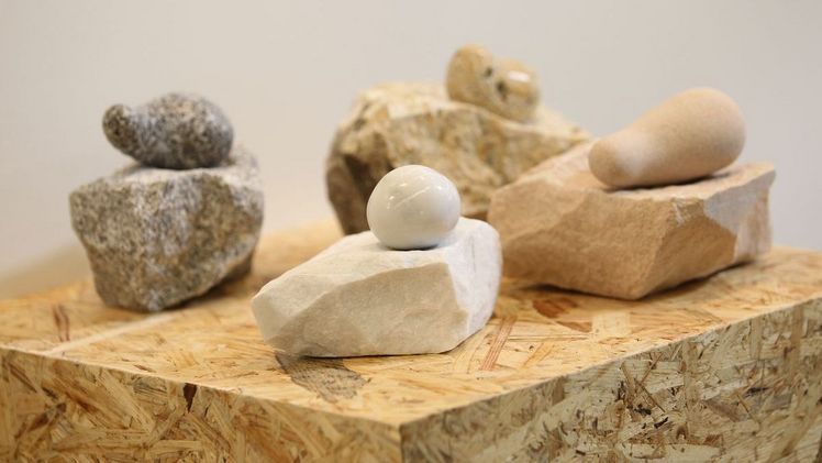 Messegeschehen - Naturstein für den Innen-, Fassaden- und Aussenbereich - Preis Projekt Steingestaltung. Bild: NuernbergMesse / Thomas Geiger.