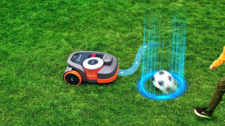 Segway Navimow VisionFence Sensor HA104. Bild: Häußler.