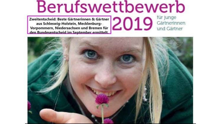 Der Berufswettbewerb für junge Gärtnerinnen und Gärtner wird alle zwei Jahre bundesweit veranstaltet.