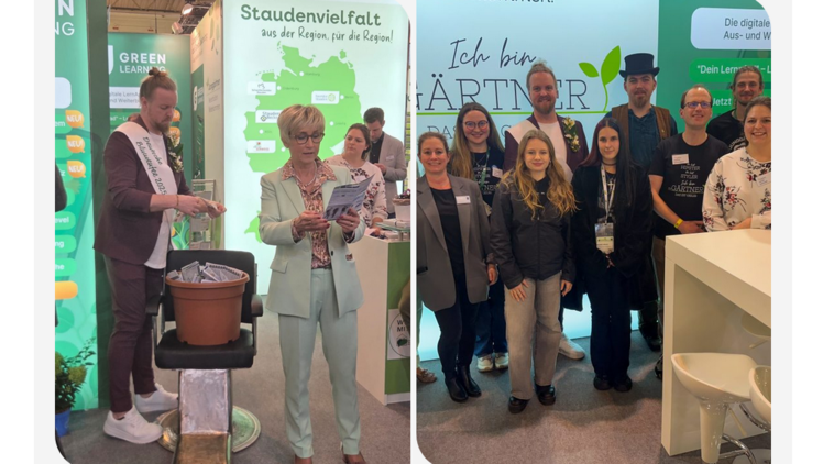 Speed Learning Tour auf der IPM ESSEN 2026. Bild: Die Pflanzenschule.