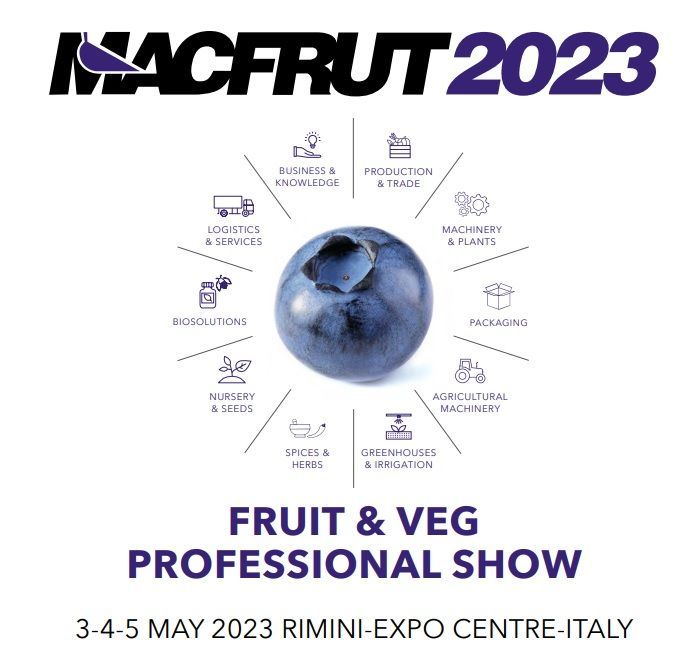 International Blueberry Days, 3. bis zum 5. Mai in Rimini. Bild: Macfrut.  International Blueberry Days, 3. bis zum 5. Mai in Rimini. Bild: Macfrut.