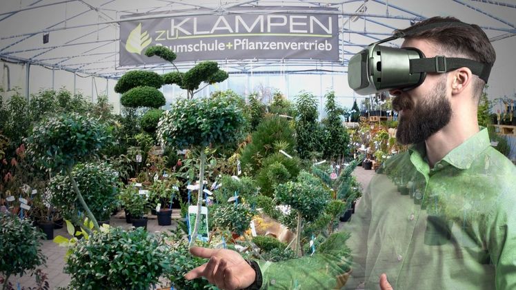 Mit dem Einsatz des 360°-Rundgangs erhalten die digitalen Fachbesucher ebenso einen authentischen und realen Einblick. Bild: zu Klampen. 