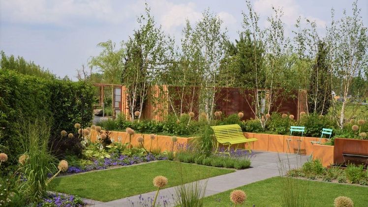 Ausstellungsbeitrag auf der Landesgartenschau Kamp-Lintfort. Bild: Grüne Verbände NRW.