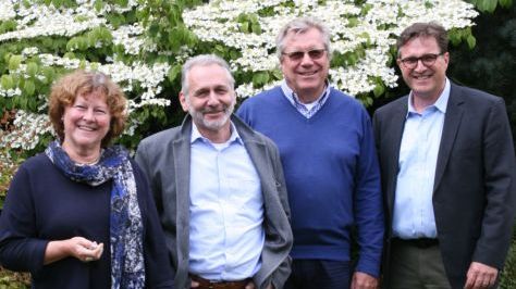 Cornelia Pötschke-Kirchhartz, Bernd Brodeßer, Dr. Dirk Deppe und Johannes Welsch. 