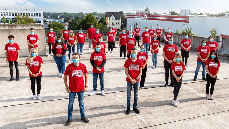 #HELLWEGTeam: HELLWEG begrüßt unternehmensweit 88 neue Auszubildende und dual Studierende im Team! Bild: HELLWEG. 