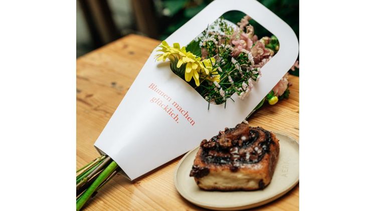  Aktivierungskampagne "Brot & Blüte - Gönn ich mir". Bild: Plants & Flowers Foundation Holland.