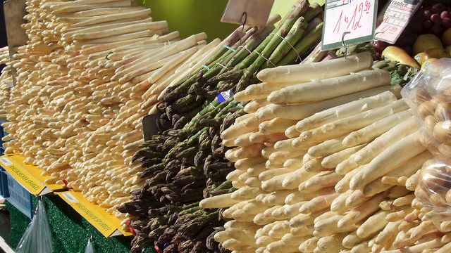 Herausforderungen für Spargelprofis. Bild: LWK Weimann.