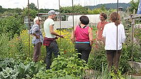Garten-Workshop: Das Projekt Better Gardens fördert Begegnungen und Wissensaustausch in urbanen Gärten. Bild: FiBL, Mirjam Schleiffer.