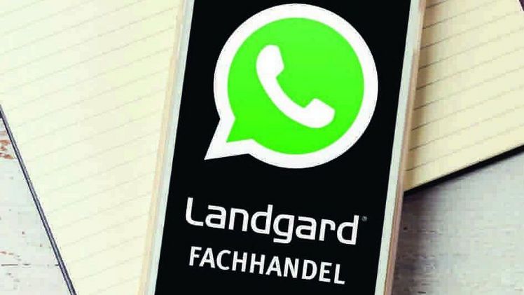 Landgard Cash & Carry Märkte starten WhatsApp-Dienst. Bild: Landgard.