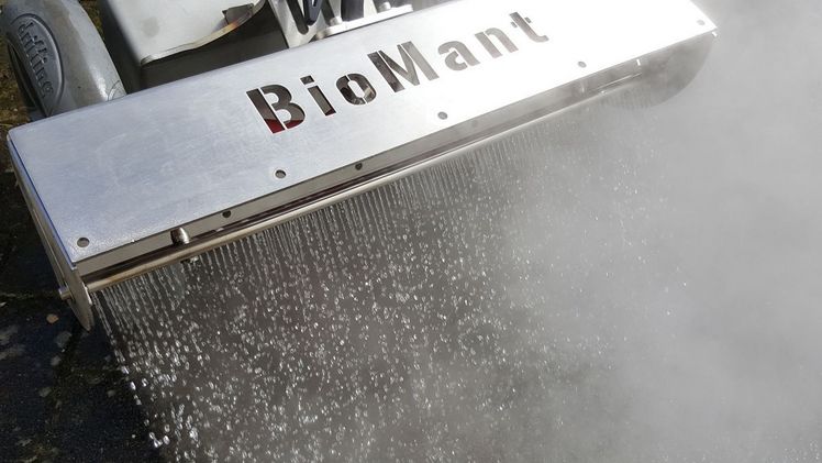 Neue Düse BioMant Aqua. Bild: Mantis ULV.