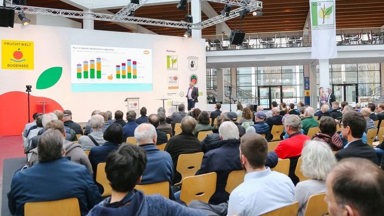 Impression von der Fruchtwelt Bodensee 2023. Bild: Messe Friedrichshafen.