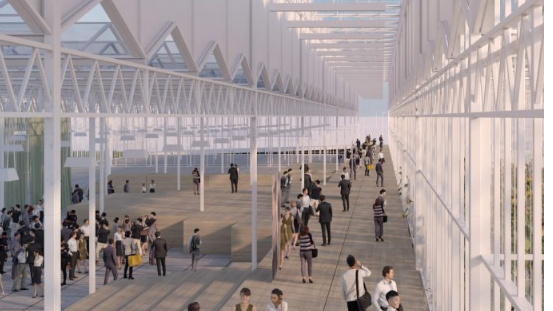 Das Gewächshauskomplex ist der Ort, an dem sich der niederländische Gartenbau der Welt im weitesten Sinne des Wortes präsentieren wird. Bild: Floriade.