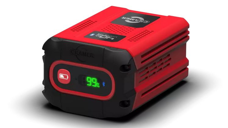 82V 4Ah Professional Bluetooth Battery. Bild: Cramer.
