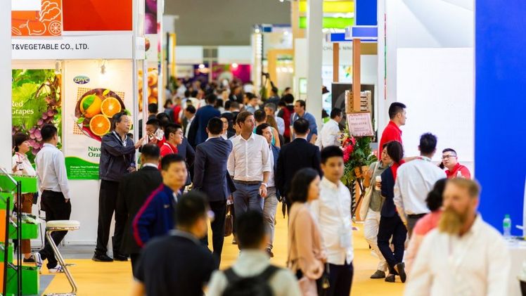 Volle Hallen auf der ASIA FRUIT LOGISTICA in Hongkong. Bild: ASIA FRUIT LOGISTICA.