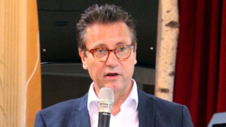 Landwirtschaftsminister Peter Hauk: Invasive Pflanzen- und Tierarten sind eine große Herausforderung für unsere Ökosysteme. Bild: © Gartenschau Bad Herrenalb 2017.