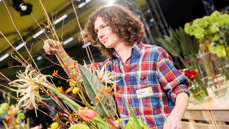 Anian Friedrich auf der IPM ESSEN 2023. Bild: Schuchrat Kurbanov/MESSE ESSEN.