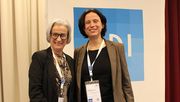 Übergabe der EurAgEng-Präsidentschaft von Prof. Fátima Baptista (links) an Prof. Barbara Sturm (rechts). Foto: Käthner/ATB.