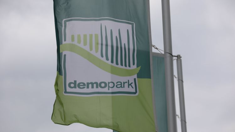 demopark Flaggen. Bild: demopark.