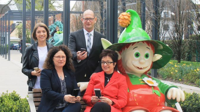 Über die LGS-App den Tour-Guide in der Tasche.