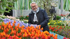 Jochen Sandner, Geschäftsführer der Deutschen Bundesgartenschau-Gesellschaft mbH war begeistert über die Leistungen der Gärtner in der ersten Blumenhallenschau. Bild: DBG
