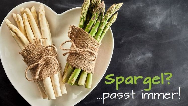 Spargel? ...passt immer! Foto: NLJ.
