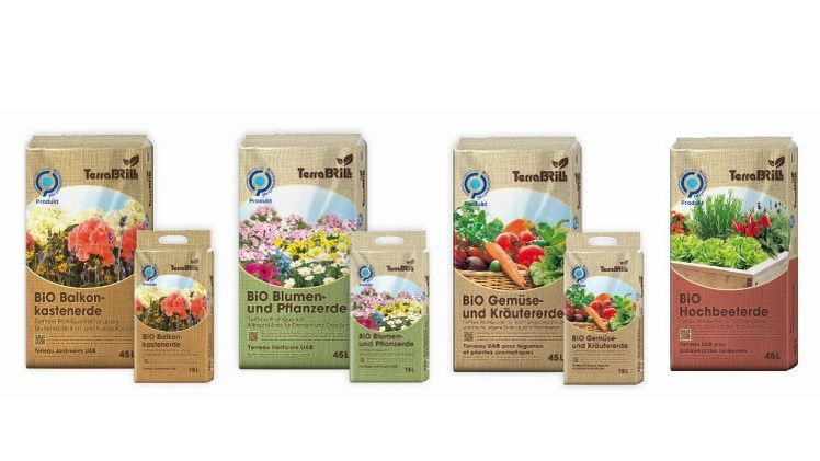 Brill hat seine Produktlinie klimaneutraler und torffreier BiO-Erden weiter ausgebaut. Bild: Brill.