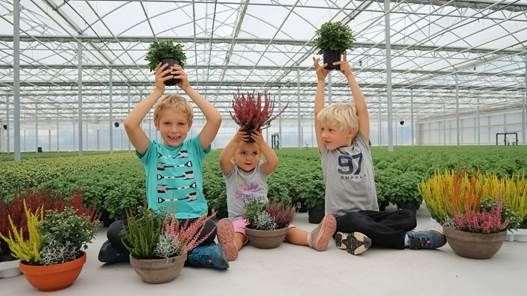 Maus-Aktion: Gartenbaubetrieb macht Türen auf am Tag der Deutschen Einheit. Bild: Gartenbau Hommes.