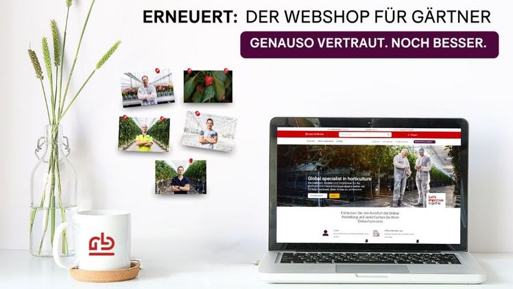 Der erneuerte Webshop von Royal Brinkman. Bild: Royal Brinkman.