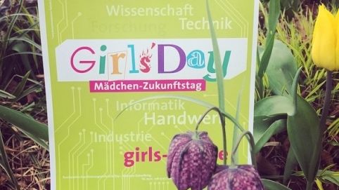 Werbematerial zum Girls' Day. Foto: ZVG.
