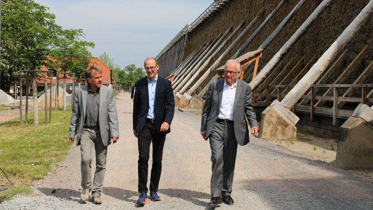 Der Countdown läuft zur 5. Landesgartenschau Sachsen-Anhalts. Bild: LAGA Bad Dürrenberg.