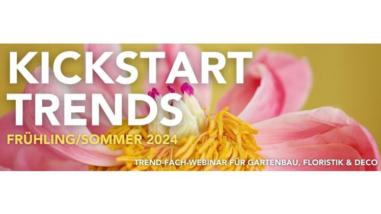 Webinar Kickstart Trends SS24 jetzt auch im deutschsprachigen Raum. Bild: Concept Factory und BLOOM's.