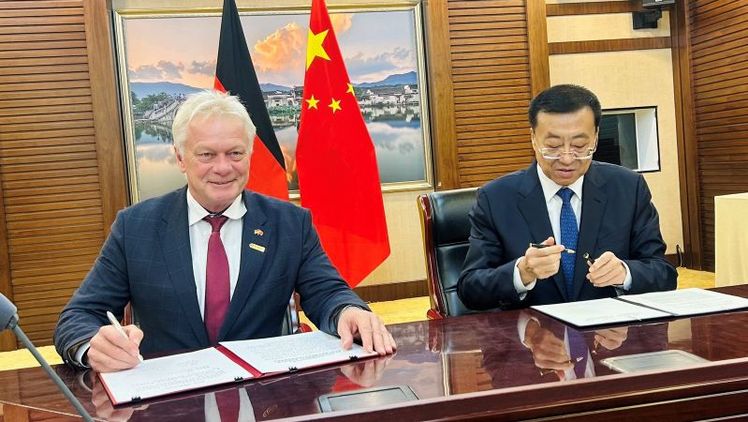 Deutschland und China verlängern Zusammenarbeit im Deutsch-Chinesischen Agrarzentrum. Bild: BMLEH.