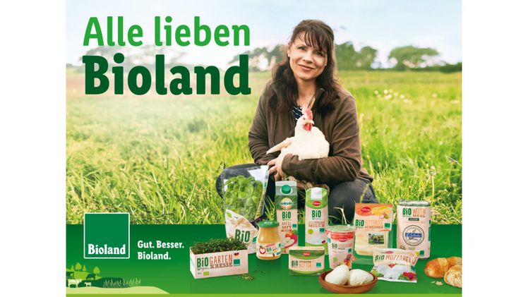 Lidl stellt Landwirte in den Fokus. Aktuelle Bioland-Kampagne von Lidl sensibilisiert für den Mehrwert heimischer und hochwertiger Bio-Produkte. Bild: Lidl 