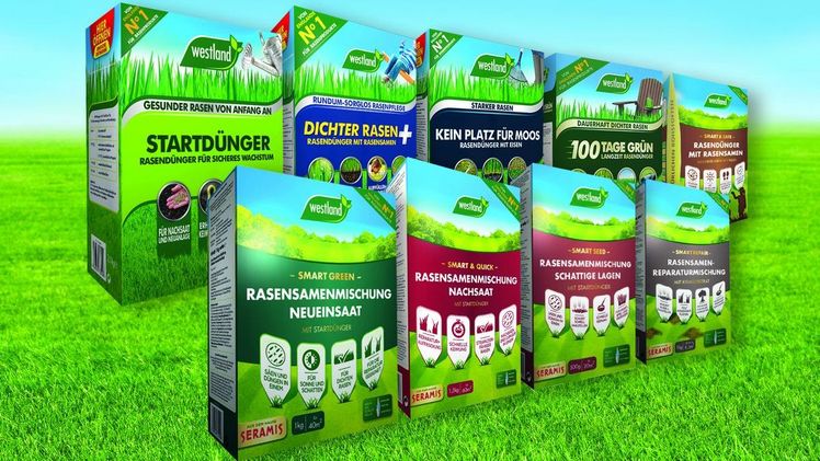 Das Rasensortiment von Westland Horticulture wird erweitert. Bild: Seramis.