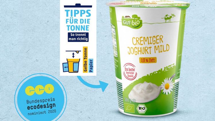 ALDI Nord und ALDI SÜD haben seit Anfang 2019 Trennhinweise auf ihren Eigenmarken eingeführt.  Bild: ALDI.